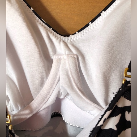 LEILANI NWT MONTEREY TAKINI FULL BUST SUPPORT UNDERWIRE/ ADJUSTABLE STRAPS/ PADS - Picture 4 of 6